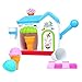 Price comparison product image Symiu Baby Bath Toys Ice Cream Maker Bubble Machine Pretend Play Set Bathtub Toys Foam Cone Factory Gift for Kids Boys Girls 2 3 4 5 Year Olds