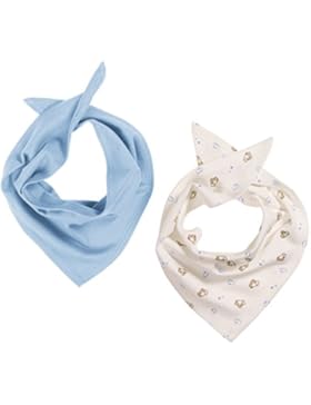 Schnizler Unisex Baby Halstuch Dreieckstuch 2er Pack Hunde allover