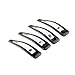 Mytoptrendz® 4 X Large Black Bendy Hair Snap Clips Sleepies Hair Clips Slides clips
