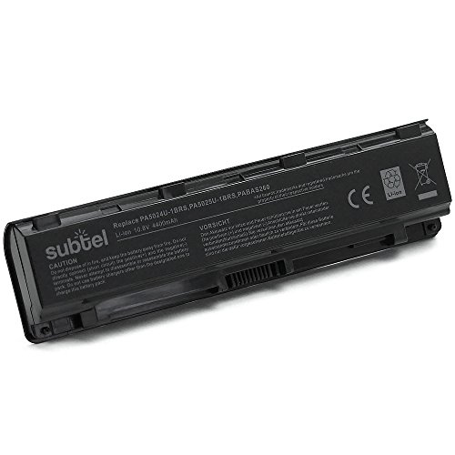 subtel® Qualitäts Akku (4400mAh) für Toshiba Satellite C850 / C855 / C870 / L870 / P850 / P855 / P870 PABAS259, PABAS260 Notebookakku Laptopakku Ersatzakku Batterie - 2