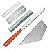 Produktbild Lodenlli Gitarre Fret Crowning File Leveling Tool Schleifen Protektoren Reparatur Teilesatz Guitar Repair Tool Zubehör