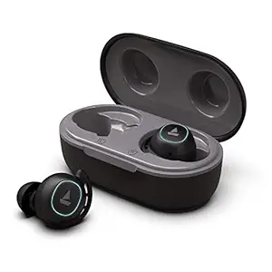 (Renewed) boAt Airdopes 441 TWS Ear-Buds with IWP Technology, Immersive Audio, Up to 18H Total Playback, IPX6 Water Resistance, Super Touch Controls, Secure Sports Fit & Type-C Port(Active Black)