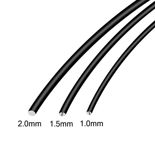 Mudder Aluminiumdraht Training Kabel für Bonsai Baum, Größen 1.0 mm/ 1.5 mm/ 2.0 mm (10m Jedem Größe) - 3