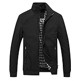 herren jacke frühling Pflegehinweis: bügelfrei YOUTHUP Herren Langarm Jacke Oversize Feste Farben für Business Freizeit mit Revers