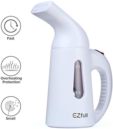 Clothes Steamer EZfull Garment Hand Held Steamer With 138 ML Capacity for Home Travel Office Steamers For Clothes Handheld Steamer Travel Steamer Portable Steamer