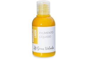 Gran Velada - Pigmento Líquido Amarillo Limón para Jabón de Aceite 50 ml | Pigmento de Alto Rendiento Para Jabones Artesanales en Proceso en Frío o Caliente