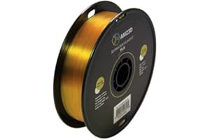 AMZ3D PLA 1.75mm 3d Printer Filament - 1kg (2.2 lbs) (Trans Yellow)