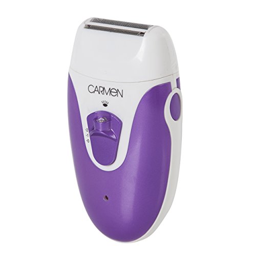 Carmen C83002V Lady Shaver and Epilator - Violet