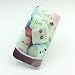 Produktbild König-Shop Handy Hülle + 1x Panzerglas für Samsung Galaxy J1 Cover Case Schutz Tasche Motiv Slim Silikon Etui TPU Motiv Marshmallows