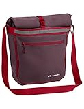Hauptfach erweiterbar VAUDE ShopAir Back Radtasche, Raisin, One Size