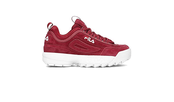 chaussure fila bordeaux