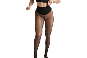 TBLMPNE Strumpfhose Damen 2026 Neu Thermostrumpfhosen Gefüttert Fleece Thermoleggings Damen Winter Warm Leggings High Waist Dicke Pantyhose