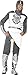 Price comparison product image Smiffy's Men's A Knight To Remember Costume, Tunic, Trousers and Hood, Funny Side, Size: L, Colour, Grey and White, 43401