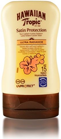 Hawaiian Tropic Satin Protection Travel Sun Cream SPF 15 100ml
