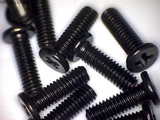LaptopScrewsDirect 10 Pack of M2.5x8mm Laptop Screws Screw Pack Black Zinc Screws by LaptopScrewsDirect - 3