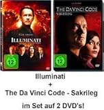 Dan Brown Set - Illuminati & The Da Vinci Code - Sakrileg im Set - Deutsche Originalware [2 DVDs] - Ewan McGregor, Audrey Tautou, Ian McKellen, Paul Bettany Tom Hanks