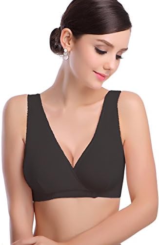 KOOYOLWomens Maternity Nursing Tank Top Sleep Bra for Breastfeeding