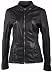 Produktbild Deercraft Damen Lederjacke Lorel W18 LONTV mit Teilungsnähten Dark Navy 42