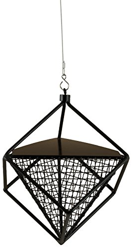 Preisvergleich Produktbild Wildlife Garden Erdnuss-Spender - Futterständer, Futterhäuschen - Schwarz - WG334