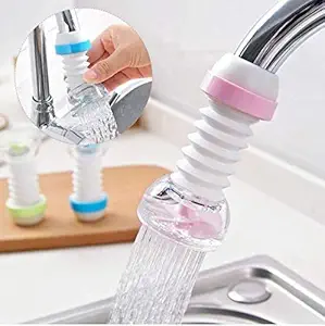 Elegant Enterprise 360 Degree Water Saving Faucet Adjustable 3 Types of Output Water Valve Splash Regulator Water Filter Tap Kitchen Accessories, Water Faucet Kitchen Tap (Multi Color)