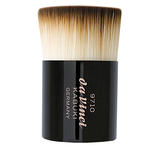 da Vinci 9710 Foundation / Powder Brush with Elegant Travel Case, Flexible Artificial Fibres