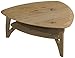 Produktbild Continuo-Living 11255 Couchtisch Wohnzimmertisch Brava 66, normaler Wankel, mit Holzplatte, 98 x 76 x 44 cm, massiv Wildeiche geölt