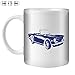Produktbild STUFF4 Tee/Kaffee Becher 350ml/Blue/Triumph TR6/Weißkeramik/ST10