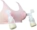 TANZKY® Women's Breast Feeding Hands Free Breastpump Double Pumping Bustier Bra (XL, Complexion)