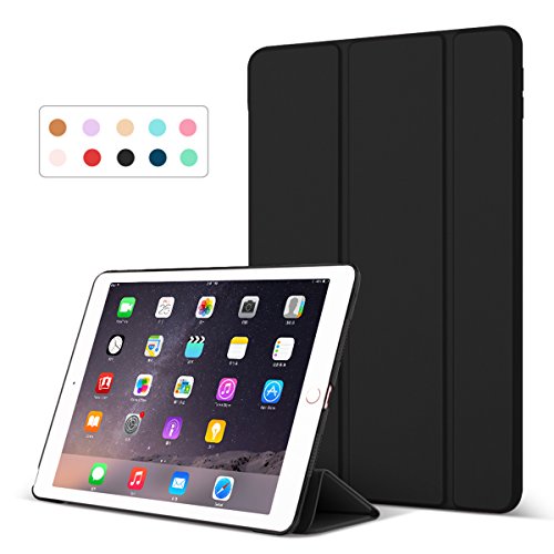 Batianda iPad Pro 10.5 Hülle,Auto aufwachen / Schlaf Funktion Schutzhülle für iPad Pro 10.5 Zoll Modell 2017,Schwarz