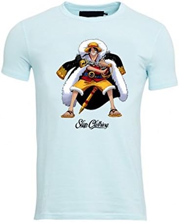 Slap Clothing Slap T-Shirt Luffy Swords White - - Large