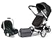 Petite Star Kurvi3 Travel System with Accessory Pack / Liner / Ali Handle Car Seat - Moonstone