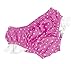 Fashy Girl's Nappy Pants with Frills and String - Pink with White Dots, Small(62/68)