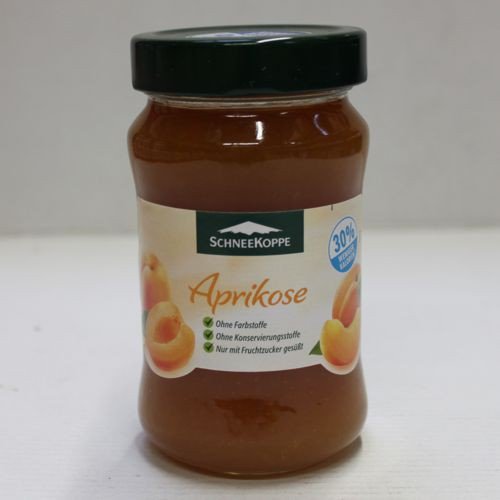 Preisvergleich Produktbild Schneekoppe Diät Fruchtaufstrich Aprikose 330g