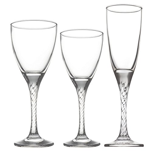 Reception 1611680 Service 18 Pièces Verre à Pied Twist Reception 1611680 Service 18 Pièces Verre à Pied Twist