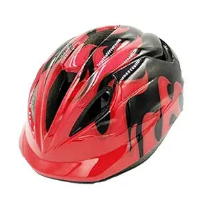 FABSPORTS Safety Helmet for Kids (5-10 Years), Light Weight Bicycle/Bike Helmet, Adjustable Size, for Cycling/Skating/Skate Boarding