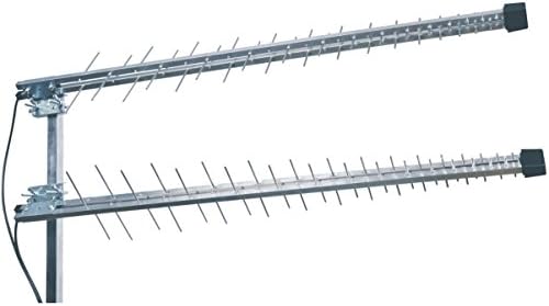 Multi-band LTE / 4G antenna for 700/800/850/900/1700/1800/1900/2100/2600 MHz - Directional antenna with up to 11dBi performance gain, including 2.5m TWIN cable with SMA connector