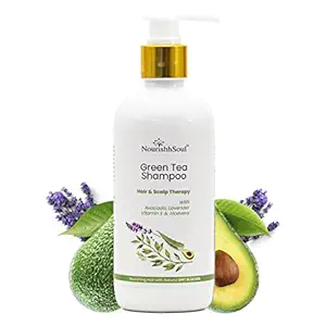 NourishhSoul Green Tea Anti-Dandruff Shampoo (300 Ml)