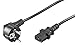 Produktbild Netzkabel Kaltgerätekabel für z.B. IT, Audio- und Bühnentechnik, 2,5m, schwarz