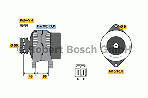 Preisvergleich Produktbild BOSCH 0986042911 Generator