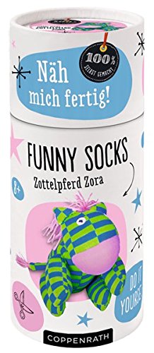 Preisvergleich Produktbild Näh mich fertig! Zottelpferd Zora: Funny Socks