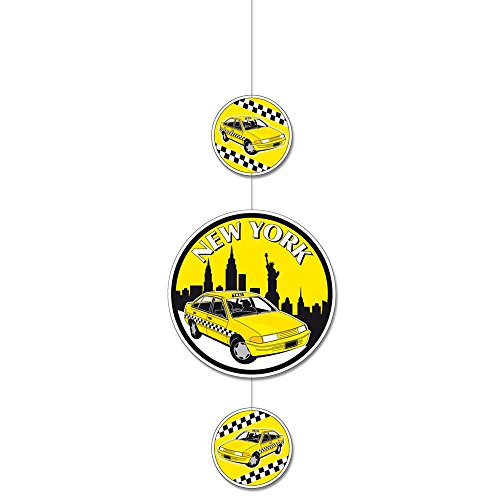 New York Taxi Mobile Decoration 70cm x 28cm