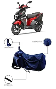 DHAIRYA-TVS NTORQ 125 BS6 2021 SCOOTY Body Cover (Blue)