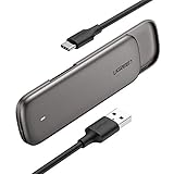 UGREEN SATA M2 GEHÄUSE unterstützt B Key, M&B Key M.2 SATA Festplatten über NGFF Protokoll in Formate 2230/2242/2260/2280 und ist geeignet zur Speichererweiterung sowie für einen schnelleren und einfacheren Datenaustausch. Die M.2 SSD Gehäuse ist alle hochwertiges B Key, M&B Key M.2 SATA Festplatten max 2TB verschützt.