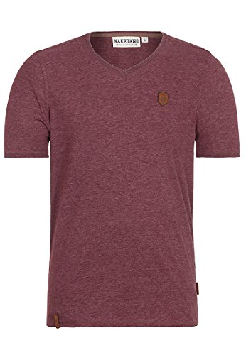 Naketano Male T-Shirt I Love My Penis Bordeaux Melange, XL Naketano Male T-Shirt I Love My Penis Bordeaux Melange, XL