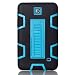 Produktbild Galaxy Tab 4 7.0 Fall, beimu 3 in 1 Combo Hybrid Heavy Duty Armor Fullbody Holster Rugged Defender Schutzhülle Stand Case für Samsung Galaxy Tab 4 7.0 T230/T231/T235 Schwarz/Blau