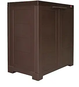 Cello Novelty Compact Cupboard - Ice Brown