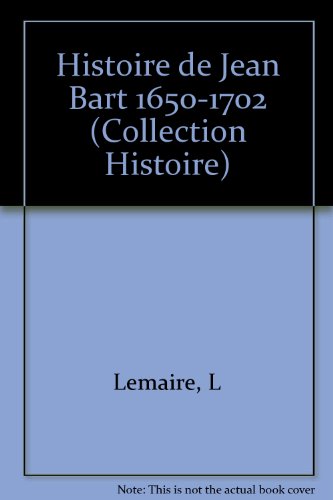 couverture de : Histoire de Jean Bart