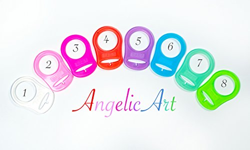 Preisvergleich Produktbild Schnullerkette mit Namen Baby (Extra silikonring)