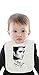 Price comparison product image Elvis Presley The King Of Rock And Roll Organic Baby Bib With Ties Medium