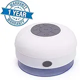 Lambent Mini Portable Waterproof Bluetooth Wireless Stereo Shower Speaker for All Android/iOS Device